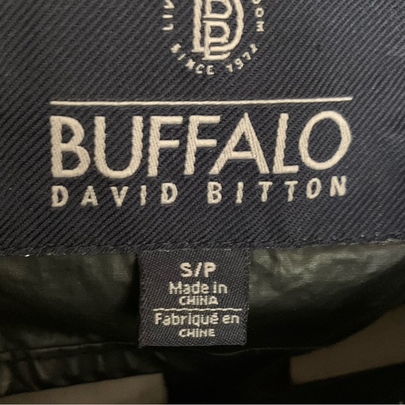 Buffalo David Bitton Mens Jacket Motorcycle Design Sz S - Picture 11 of 13